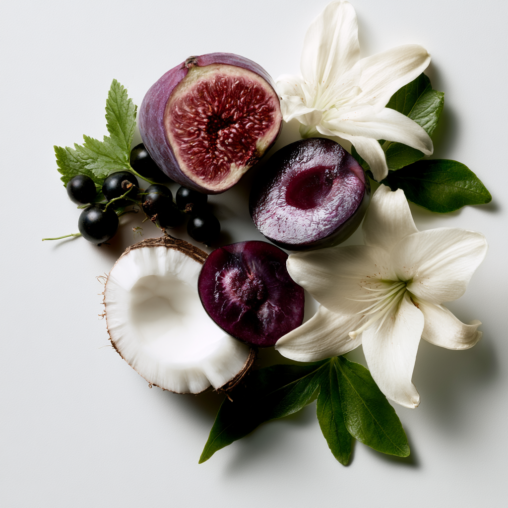 FIG & FLOWERS - ŚWIECA SOJOWO KOKOSOWA 250 G
