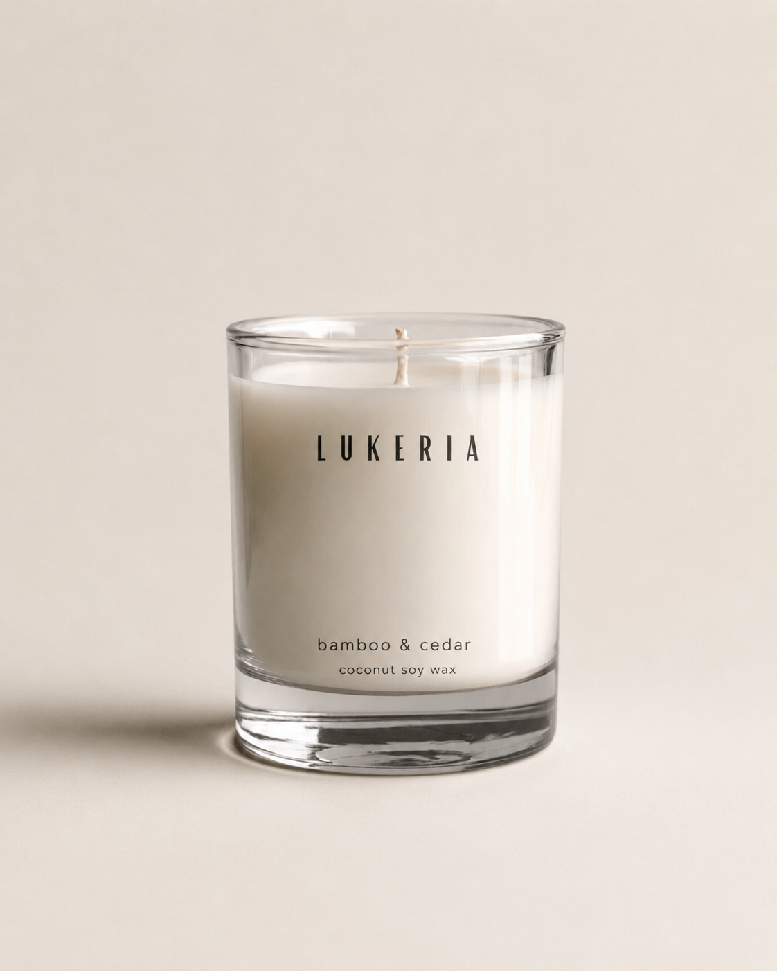 BAMBOO & CEDAR - ŚWIECA SOJOWO KOKOSOWA 250 G