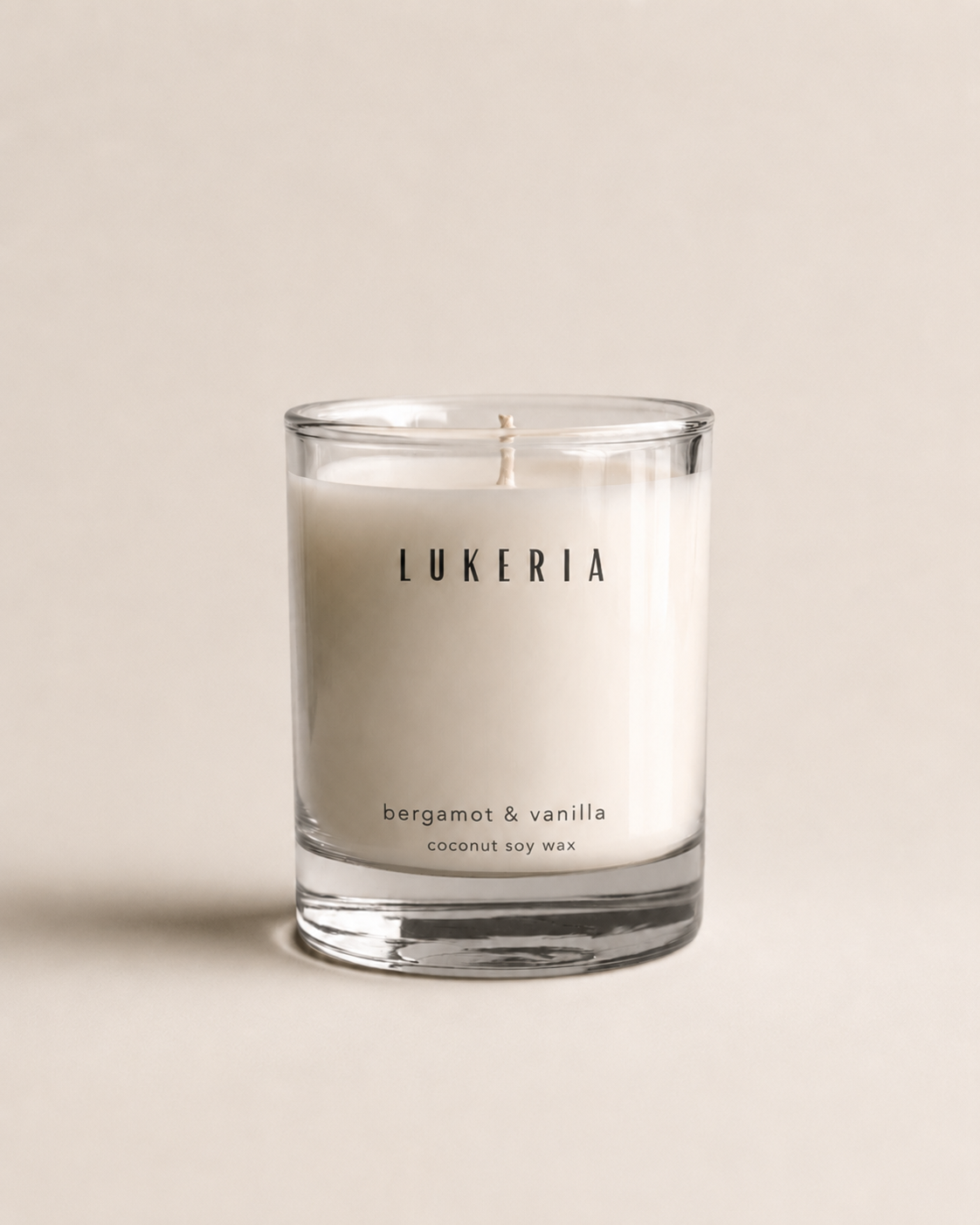 BERGAMOT & VANILLA - ŚWIECA SOJOWO KOKOSWA 250 G