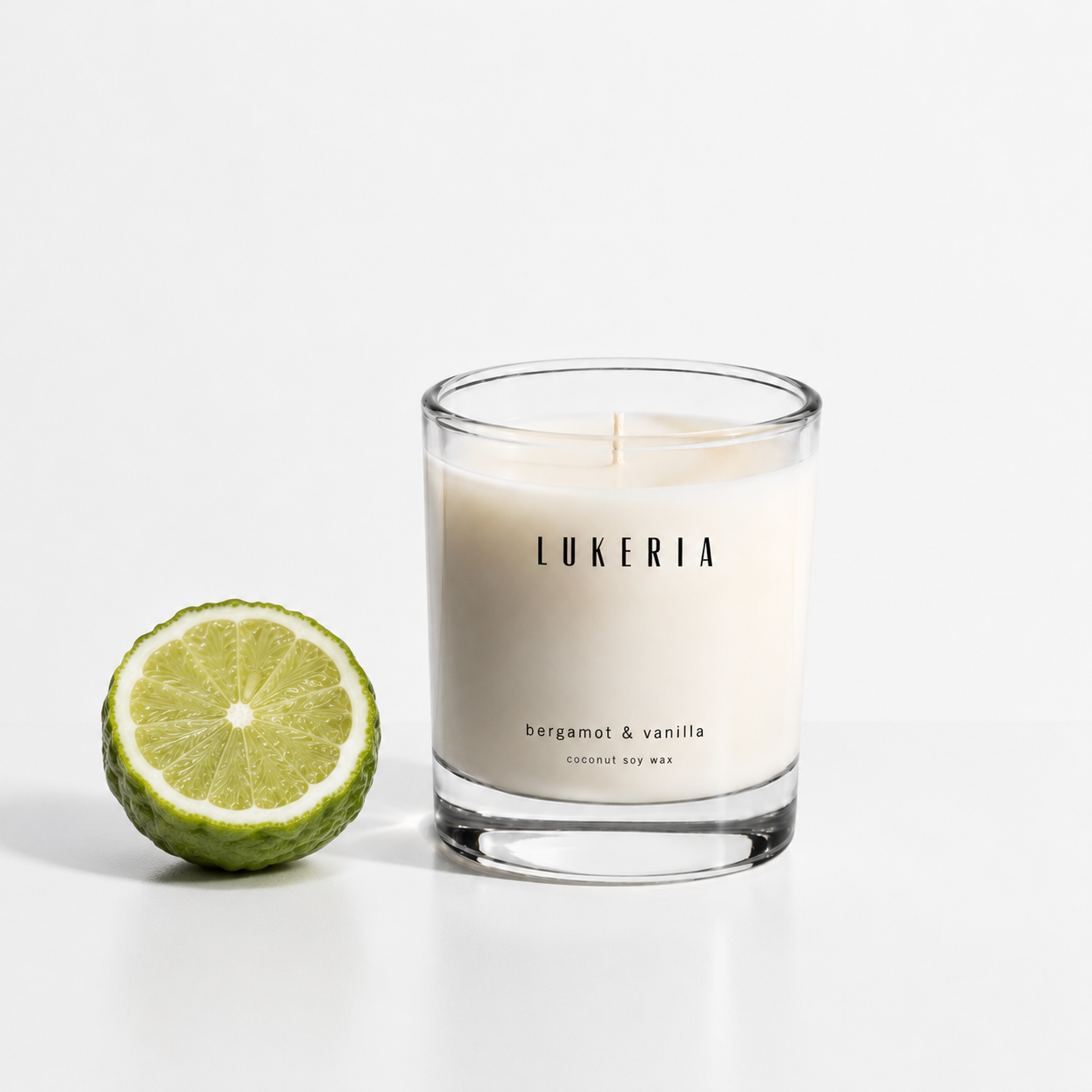 BERGAMOT & VANILLA - ŚWIECA SOJOWO KOKOSWA 250 G