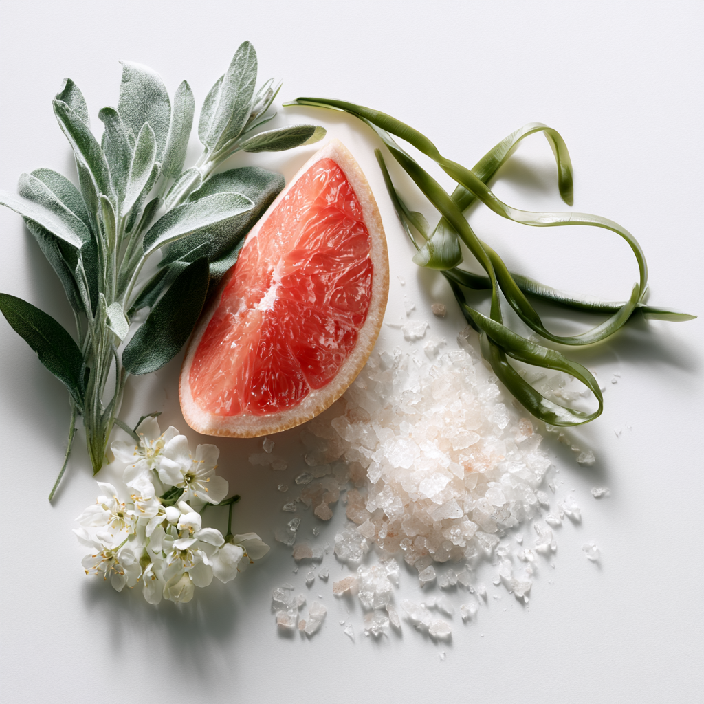 SEA SALT & SAGE - ŚWIECA SOJOWO KOKOSOWA 250 G